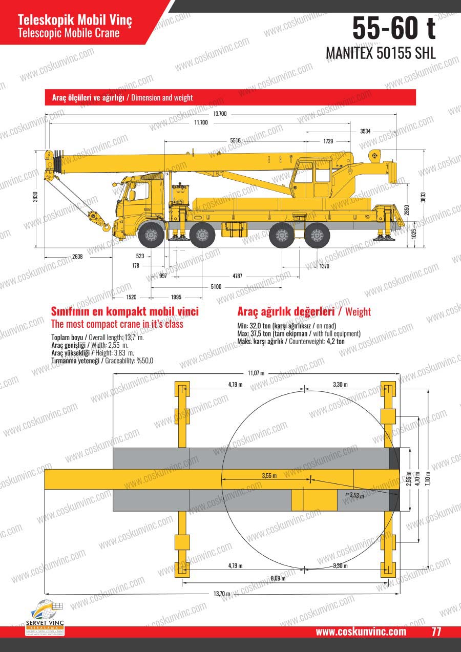 MANITEX 50155 SHL